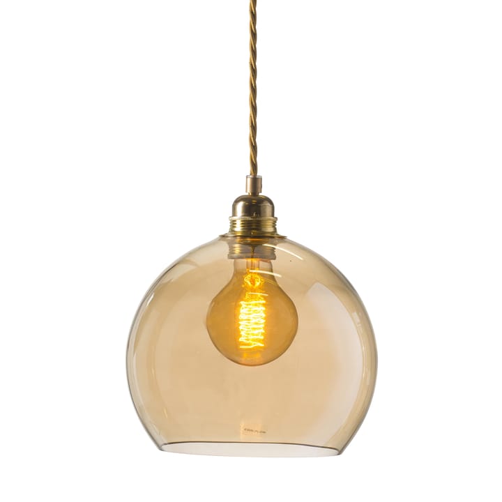 Lampada a sospensione Rowan M, Ø 22 cm - golden smoke - EBB & FLOW