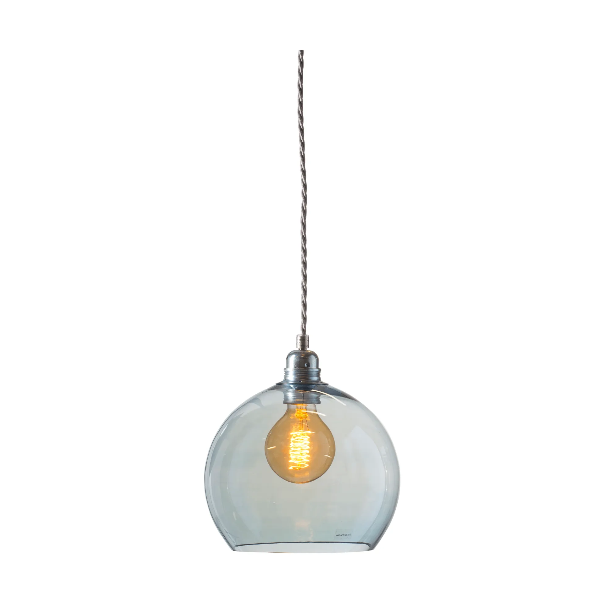 Lampada a sospensione Rowan M, Ø 22 cm, Topaz blue EBB & FLOW