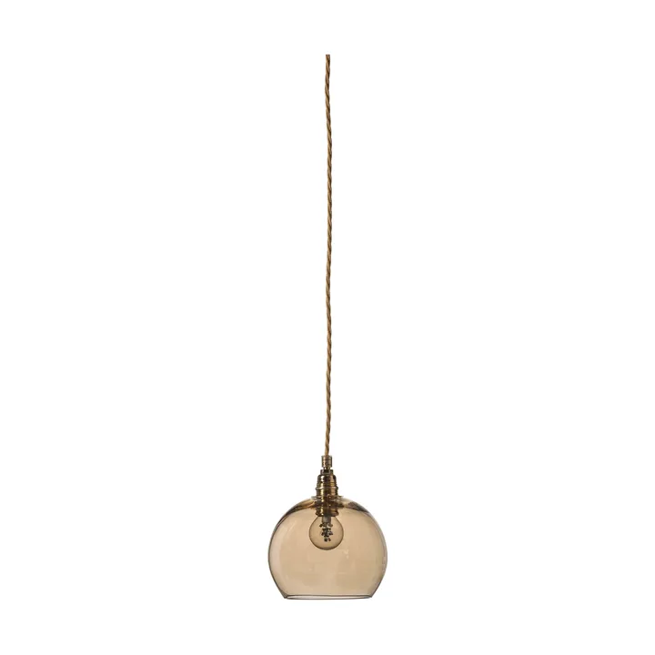 Lampada a sospensione Rowan S, Ø 15 cm - Fumo golden - EBB & FLOW
