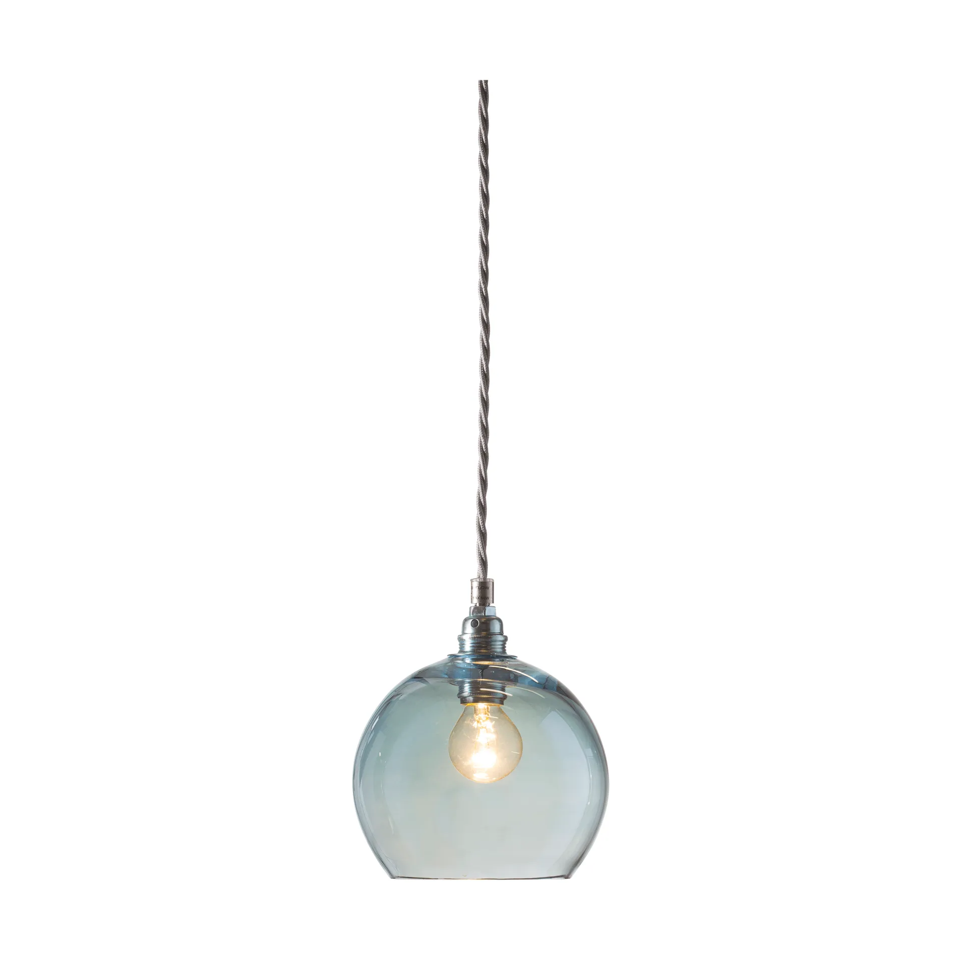 Lampada a sospensione Rowan S, Ø 15 cm, Topaz blue EBB & FLOW