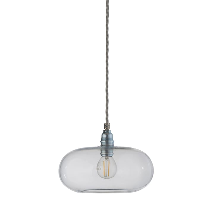 Lampadario Horizon Ø 21 cm - trasparente + cordoncino color argento - EBB & FLOW