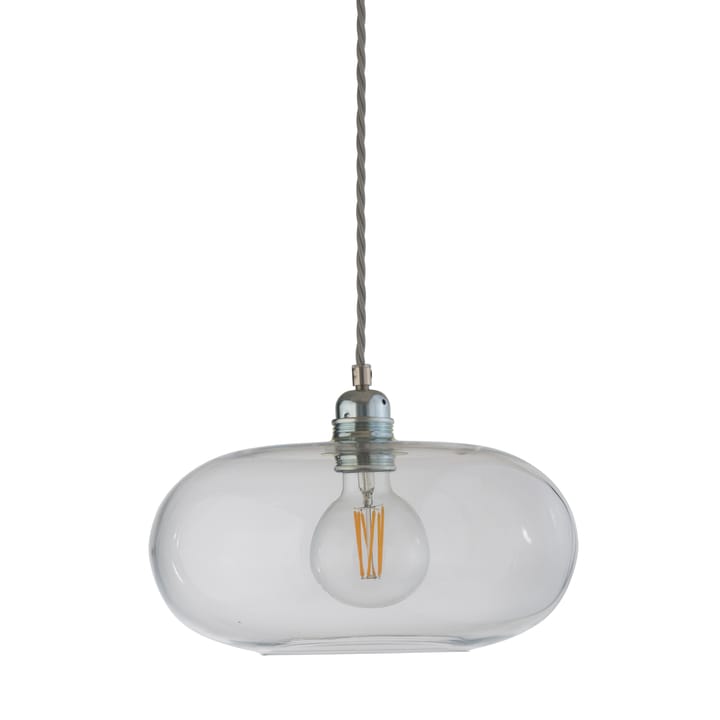 Lampadario Horizon Ø 29 cm - trasparente + cordoncino color argento - EBB & FLOW