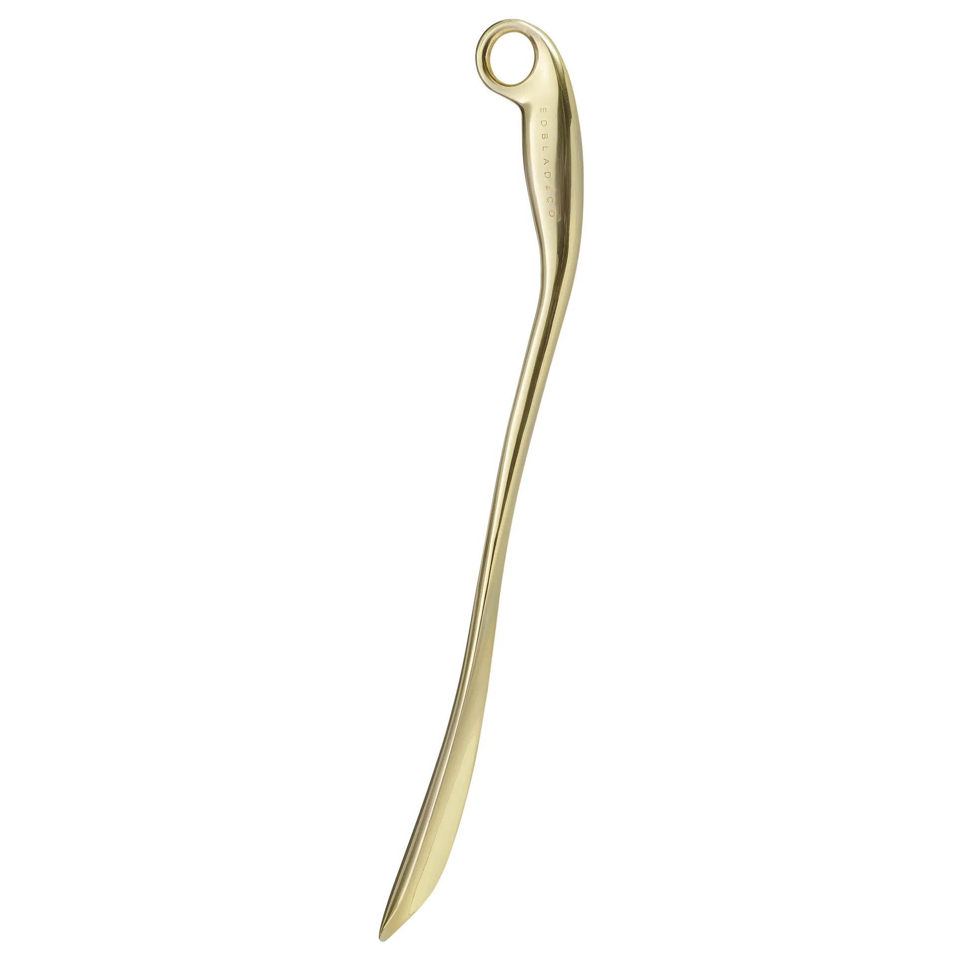 Calzascarpe Edsingle color oro, calzascarpe senza gancio Edblad