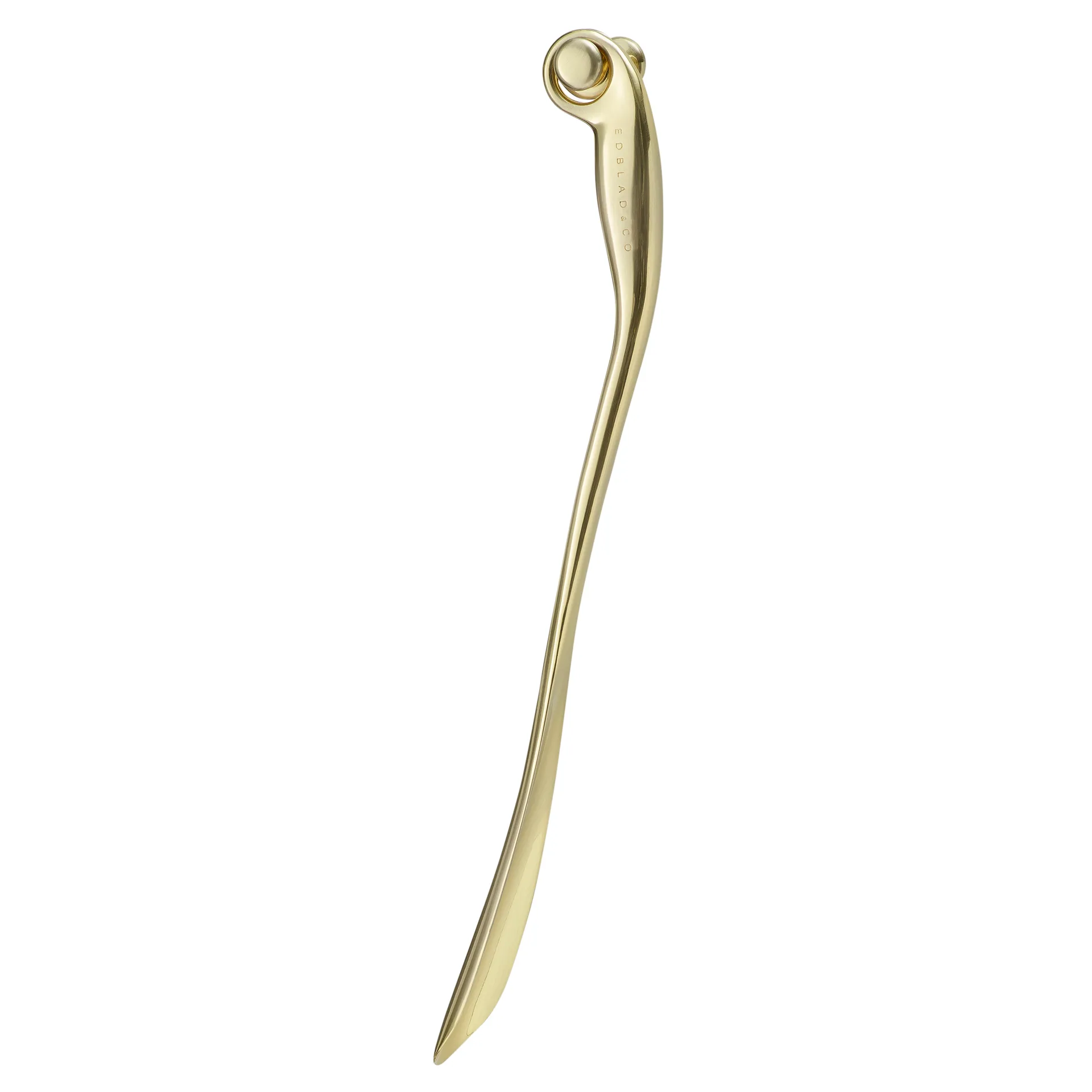 Calzascarpe Edsingle color oro, calzascarpe senza gancio Edblad
