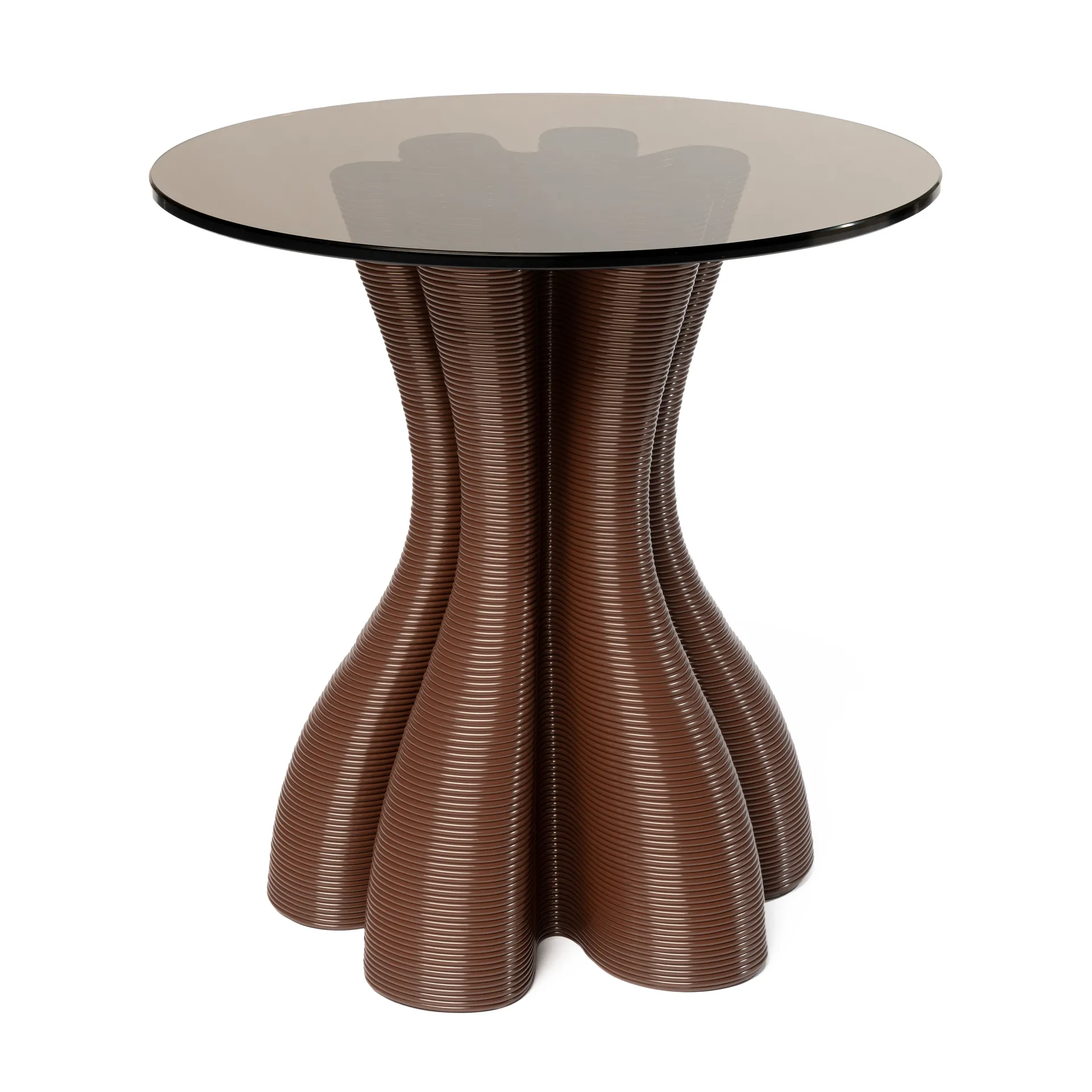Tavolino Anemone Ø50 cm, Chocolate Ekbacken Studios