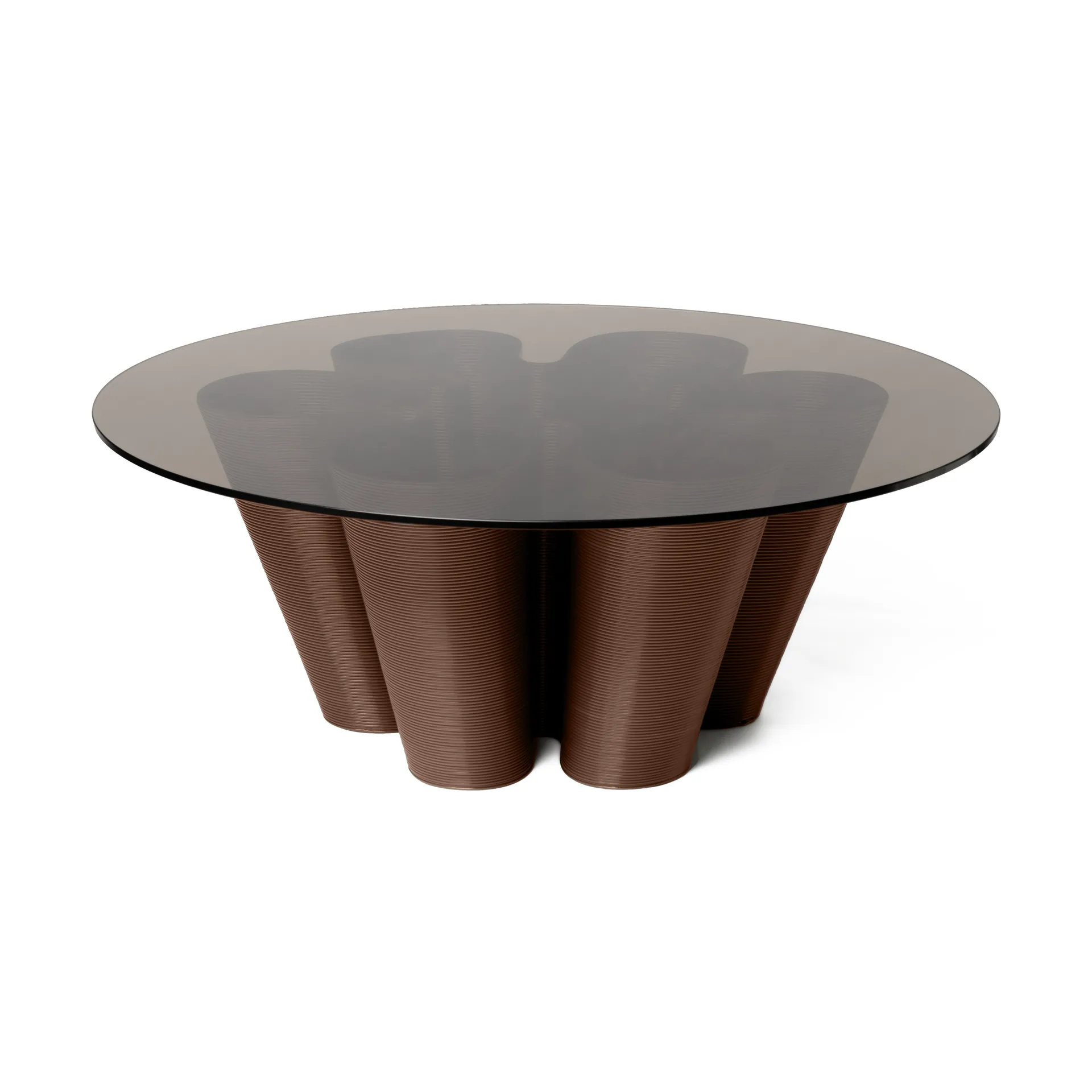Tavolino da caffè Anemone Ø110 cm, Chocolate Ekbacken Studios