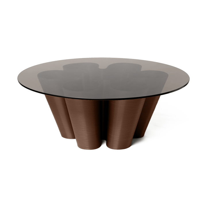 Tavolino da caffè Anemone Ø110 cm - Chocolate - Ekbacken Studios