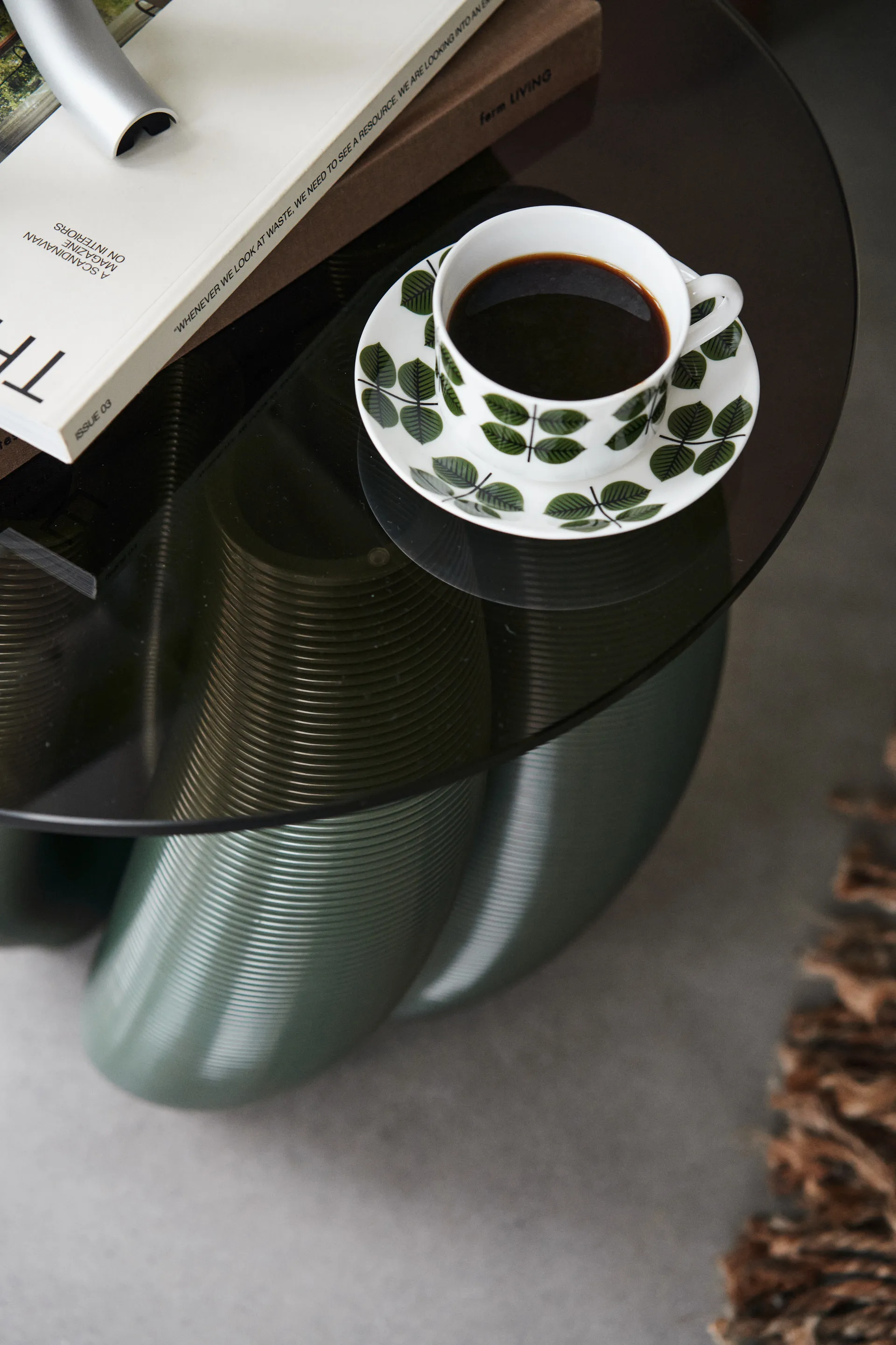 Tavolino Water lily Ø50 cm, Olive Ekbacken Studios