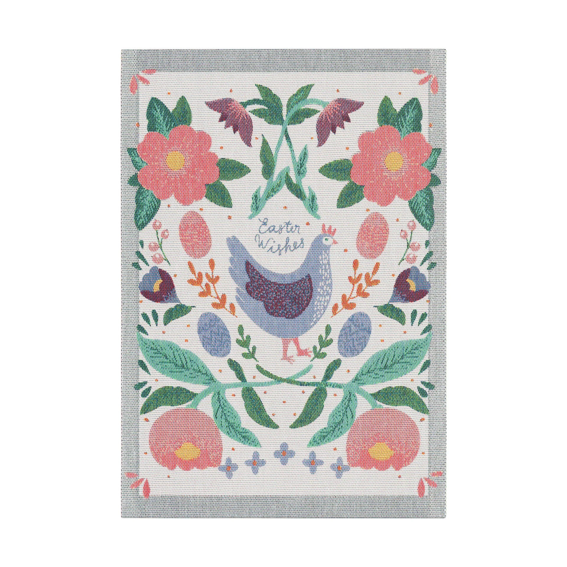 Asciugamano da cucina Easter chicken 35x50 cm, Multi Ekelund Linneväveri