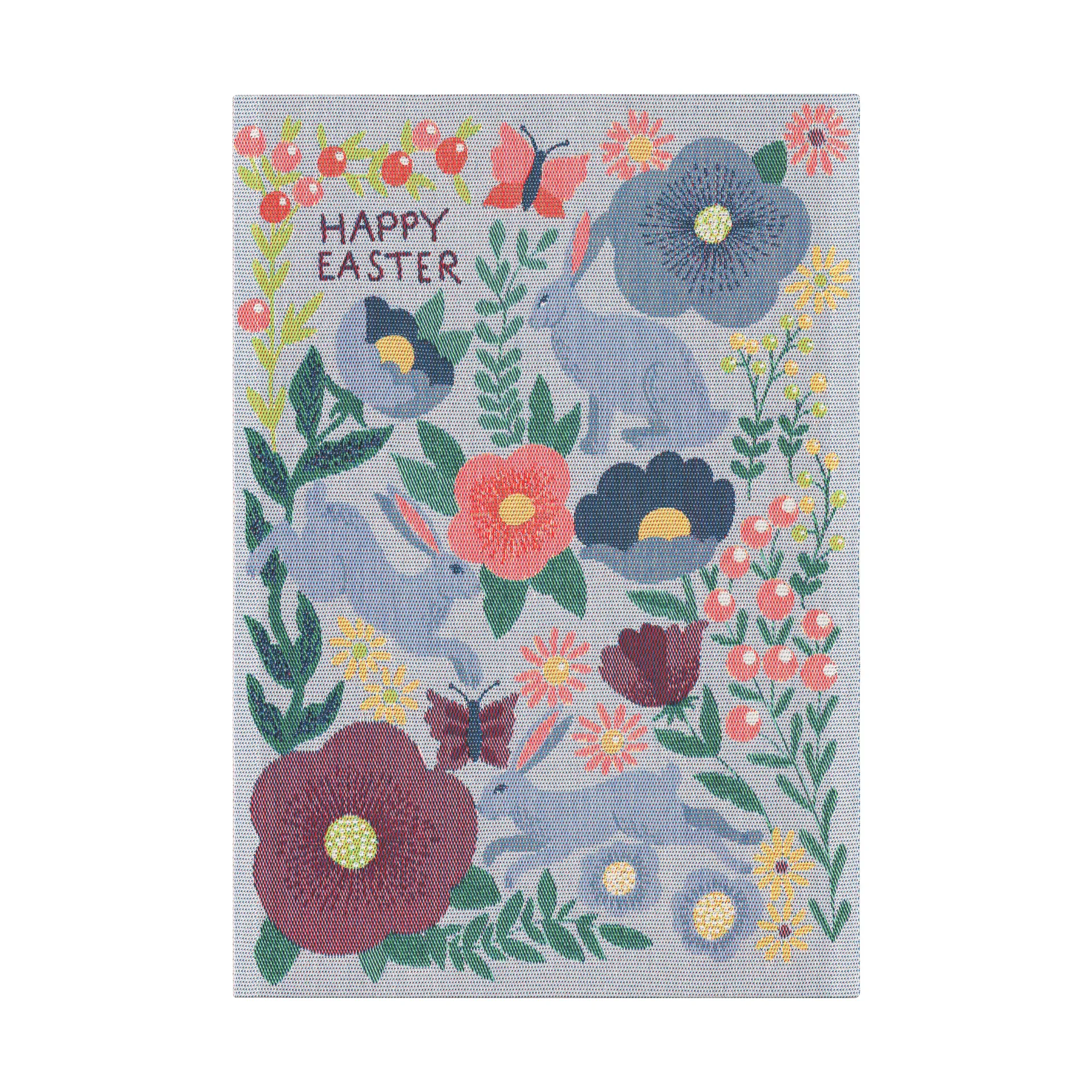 Asciugamano da cucina Happy Easter 35x50 cm, Multi Ekelund Linneväveri