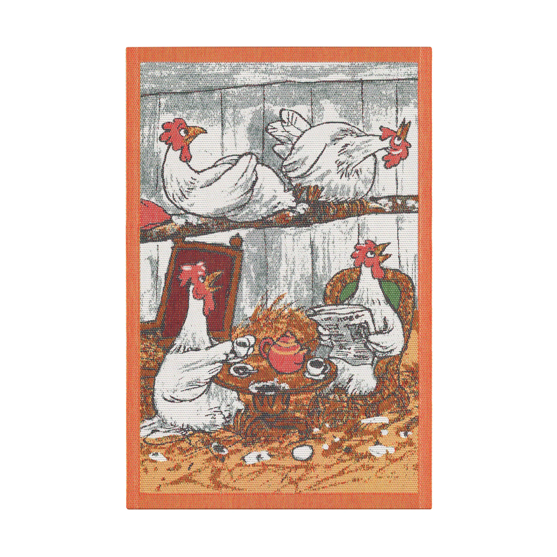 Asciugamano da cucina Pettson & Findus multi 40x60 cm, Kafferep Ekelund Linneväveri