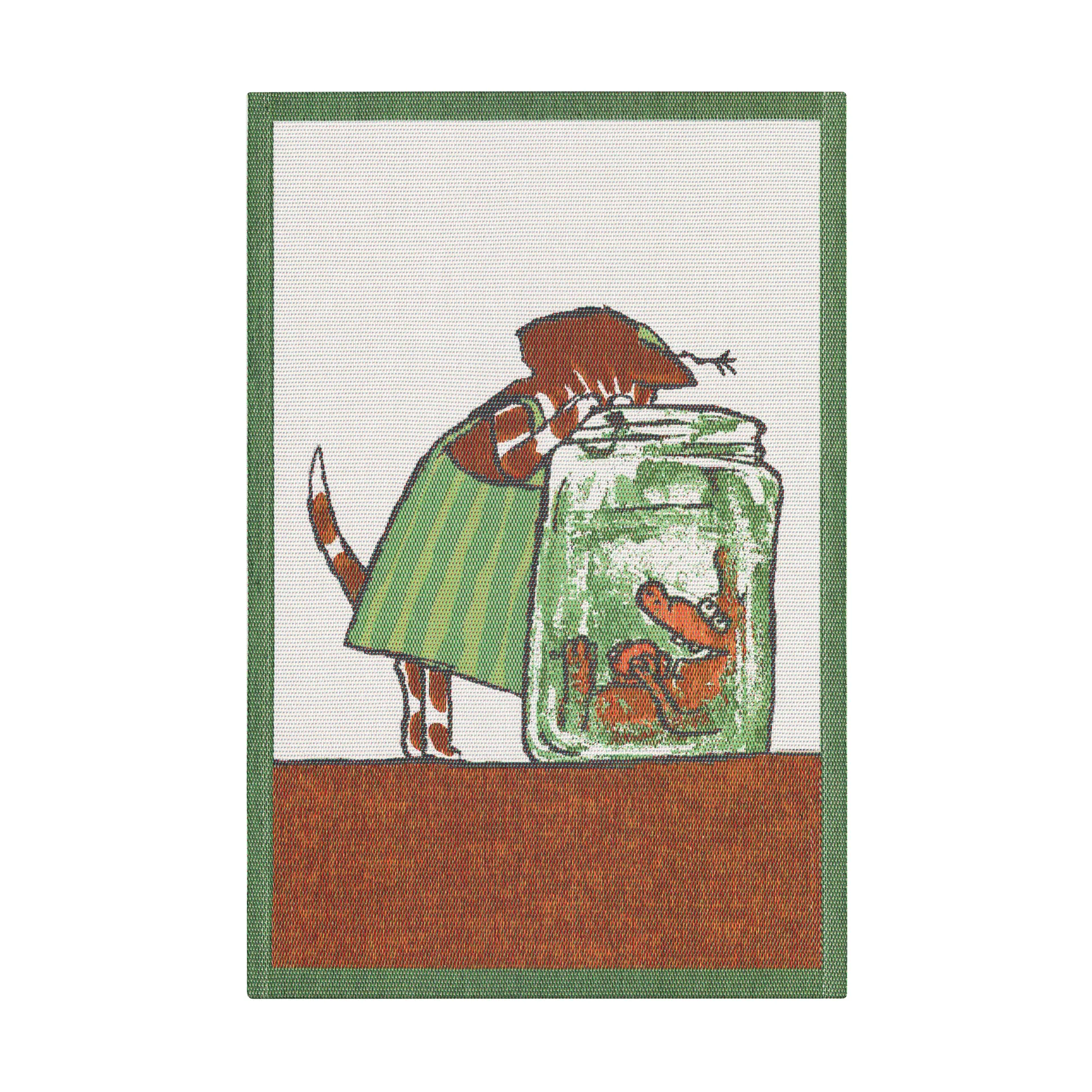 Asciugamano da cucina Pettson & Findus multi 40x60 cm, Nyfiken Ekelund Linneväveri