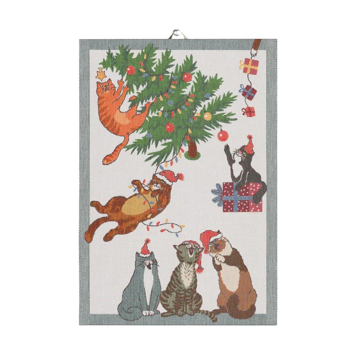 Asciugamano da cucina Purr-fect 35x50 cm - Multi - Ekelund Linneväveri