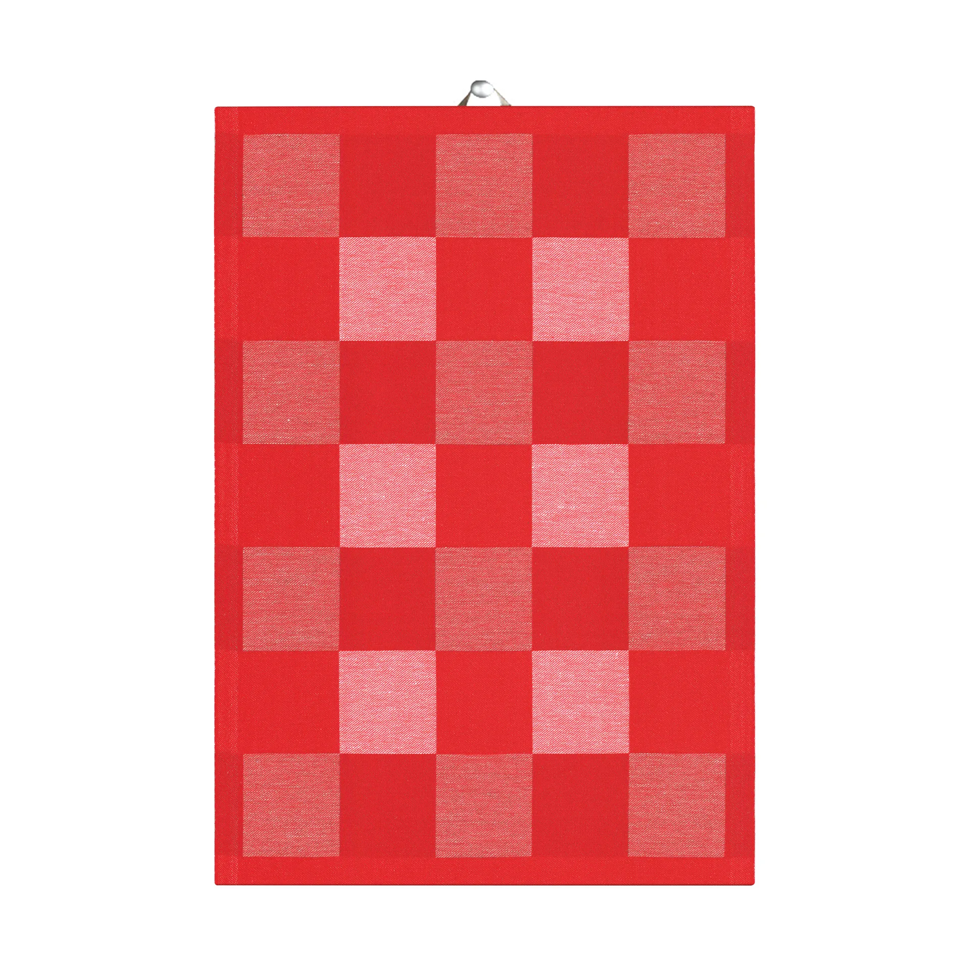 Canovaccio Schack, rosso, 35x50 cm Ekelund Linneväveri