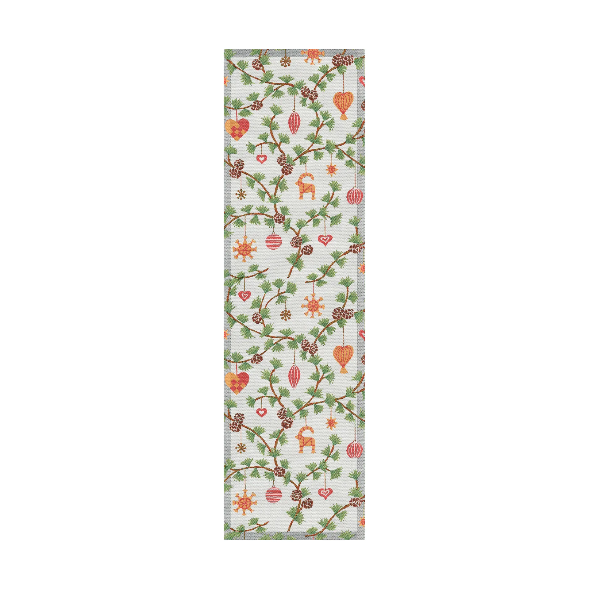 Centrotavola Julefröjd 35x120 cm, Multi Ekelund Linneväveri