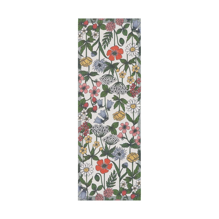 Centrotavola Vildblommor 35x100 cm - Multi - Ekelund Linneväveri