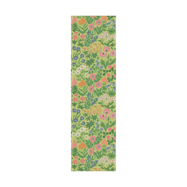 Centrotavola Vildblommor 35x120 cm - Verde - Ekelund Linneväveri