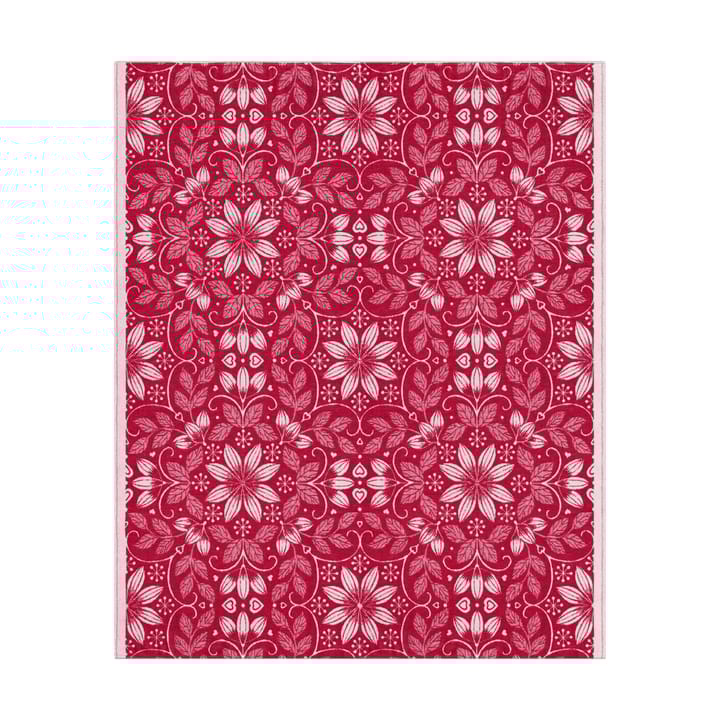 Coperta in cotone Värme 140x170 cm - Rosso - Ekelund Linneväveri