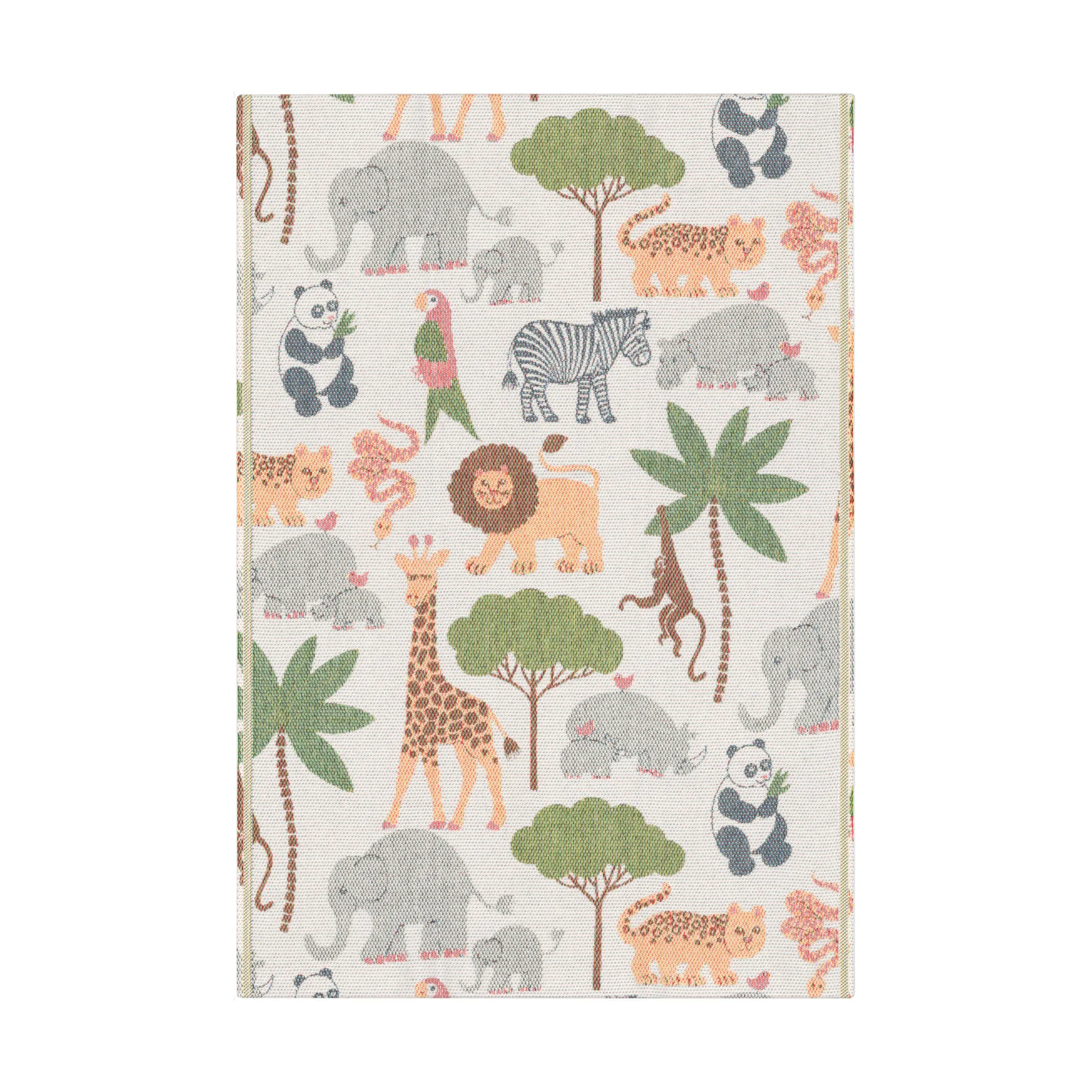 Coperta per bambini Vilda Vänner 72x105 cm, Multi Ekelund Linneväveri