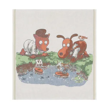 Coperta per neonati Barkbåtar 70x75 cm - Multi - Ekelund Linneväveri