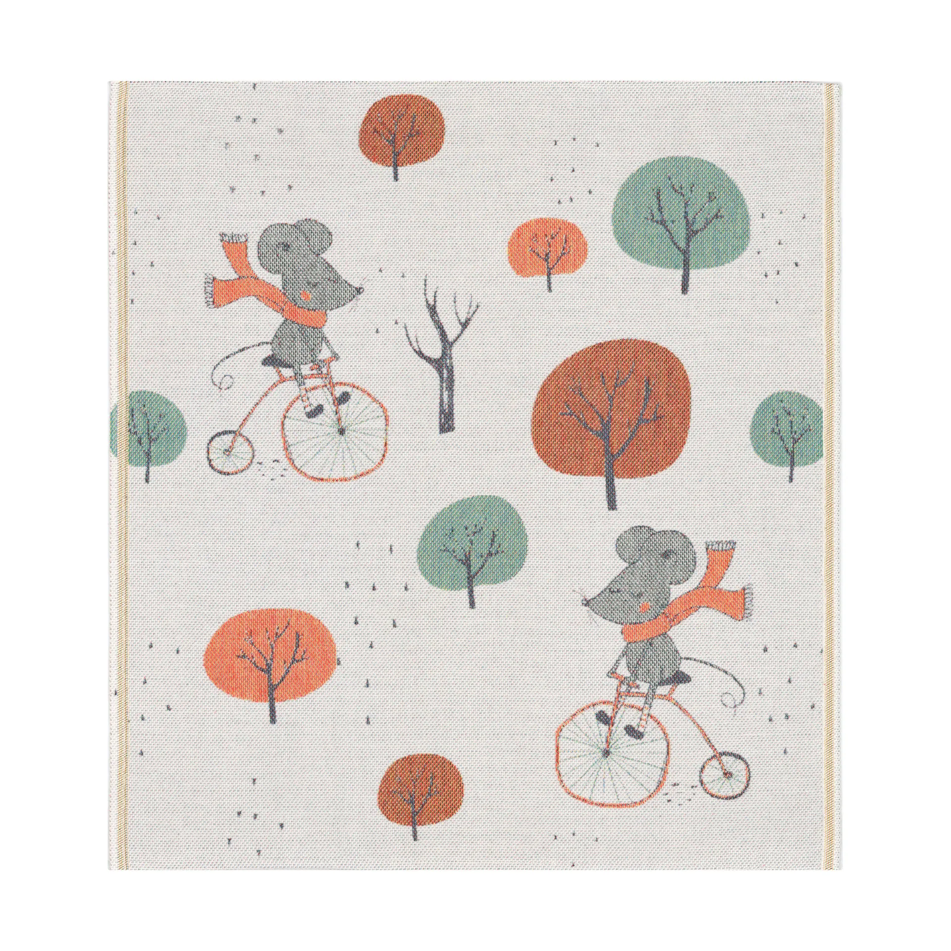 Coperta per neonati Skogsmus 70x75 cm, Multi Ekelund Linneväveri