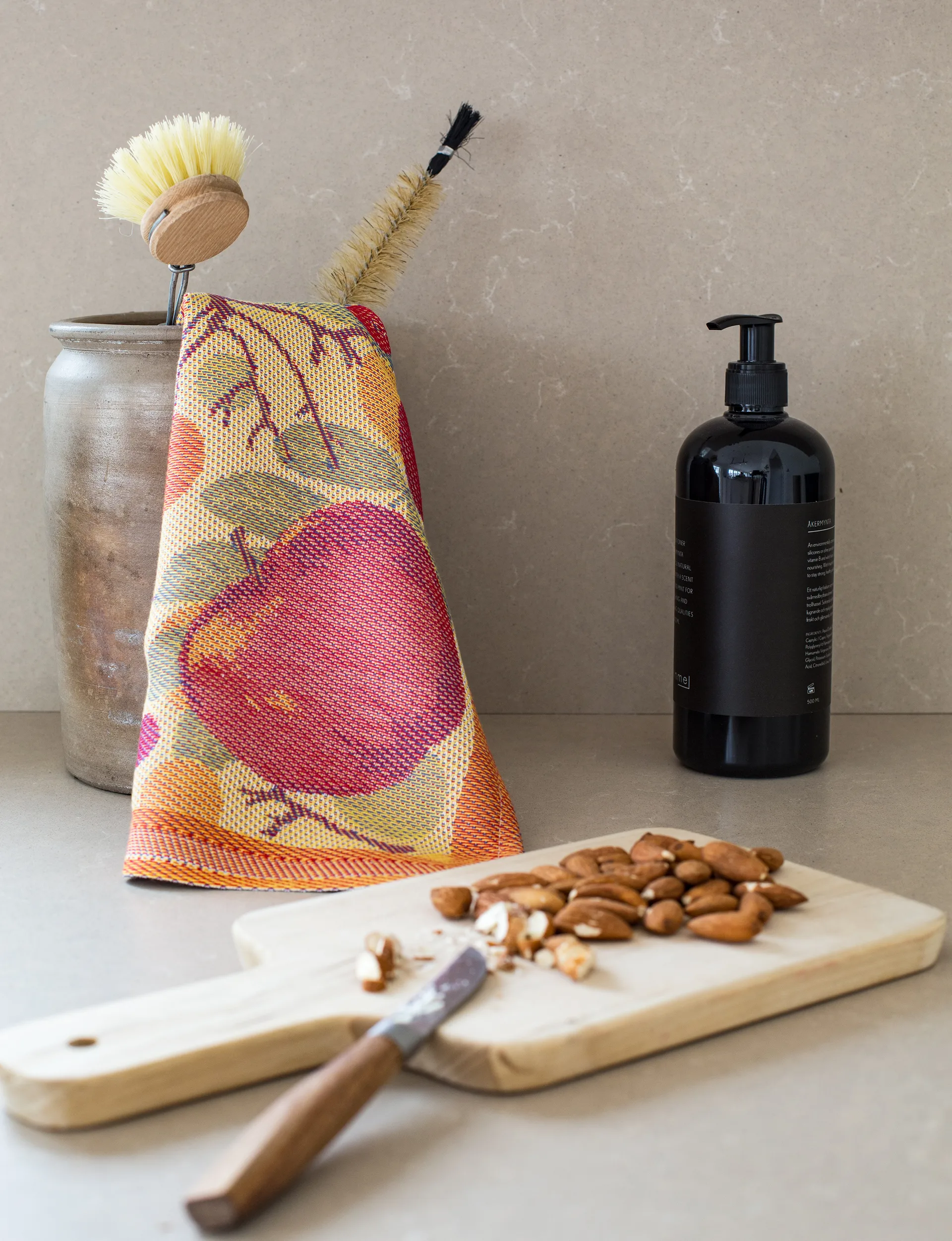 Panno da cucina Äppelbär 35x25 cm, Arancione Ekelund Linneväveri