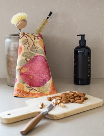 Panno da cucina Äppelbär 35x25 cm - Arancione - Ekelund Linneväveri