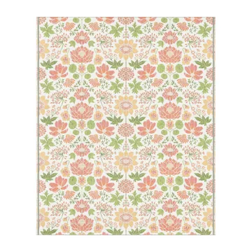 Plaid in cotone Krasse 140x170 cm - Arancione - Ekelund Linneväveri