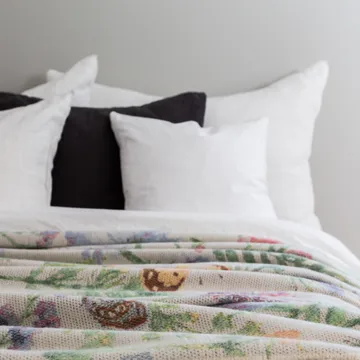 Plaid in cotone Selma 140x170 cm - Multicolore - Ekelund Linneväveri