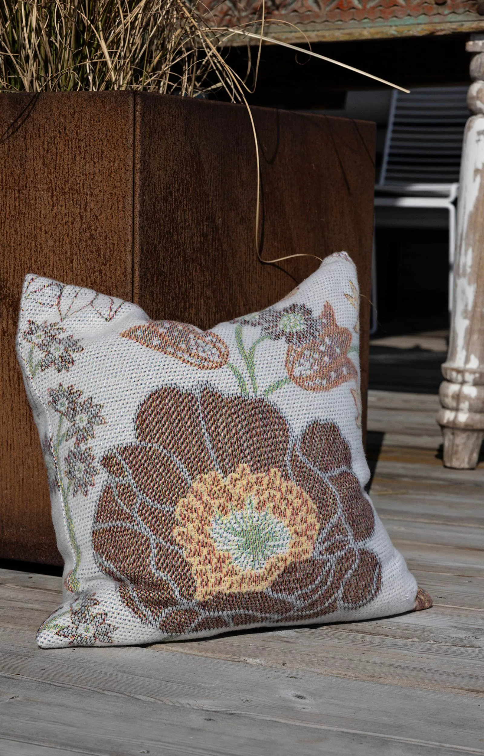 Plaid Kärleken 140x170 cm, Multi Ekelund Linneväveri