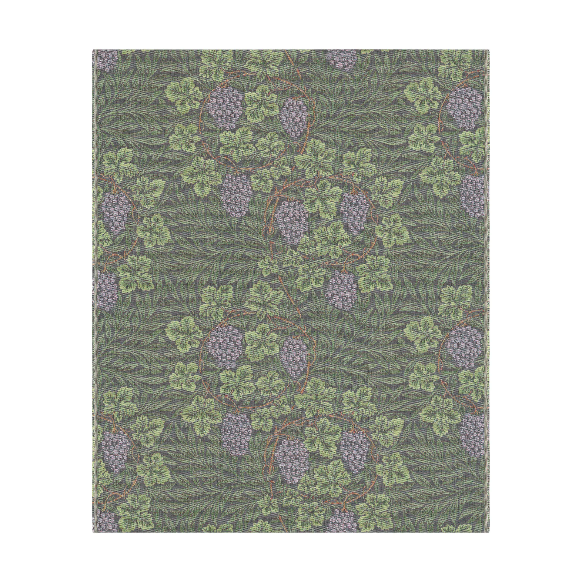 Plaid Vine 140x170 cm, Verde Ekelund Linneväveri