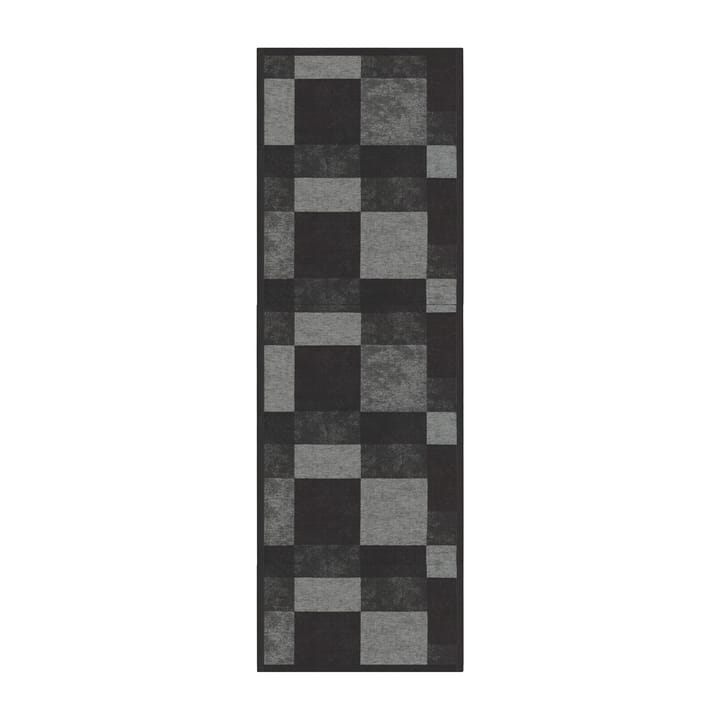 Runner da tavola Block 50x150 cm, Nero Ekelund Linneväveri
