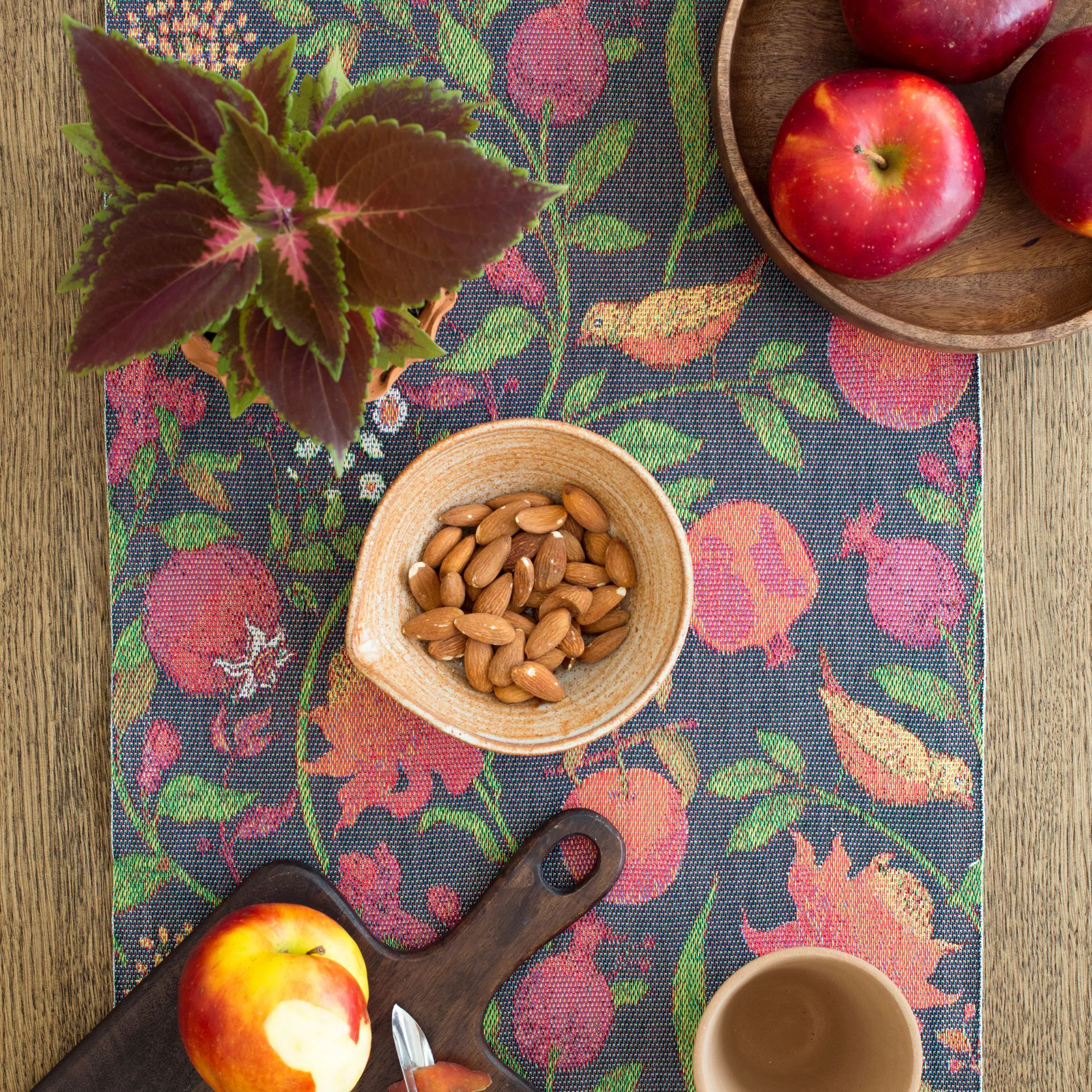 Runner da tavola Fruktrik 35x120 cm, multicolore Ekelund Linneväveri