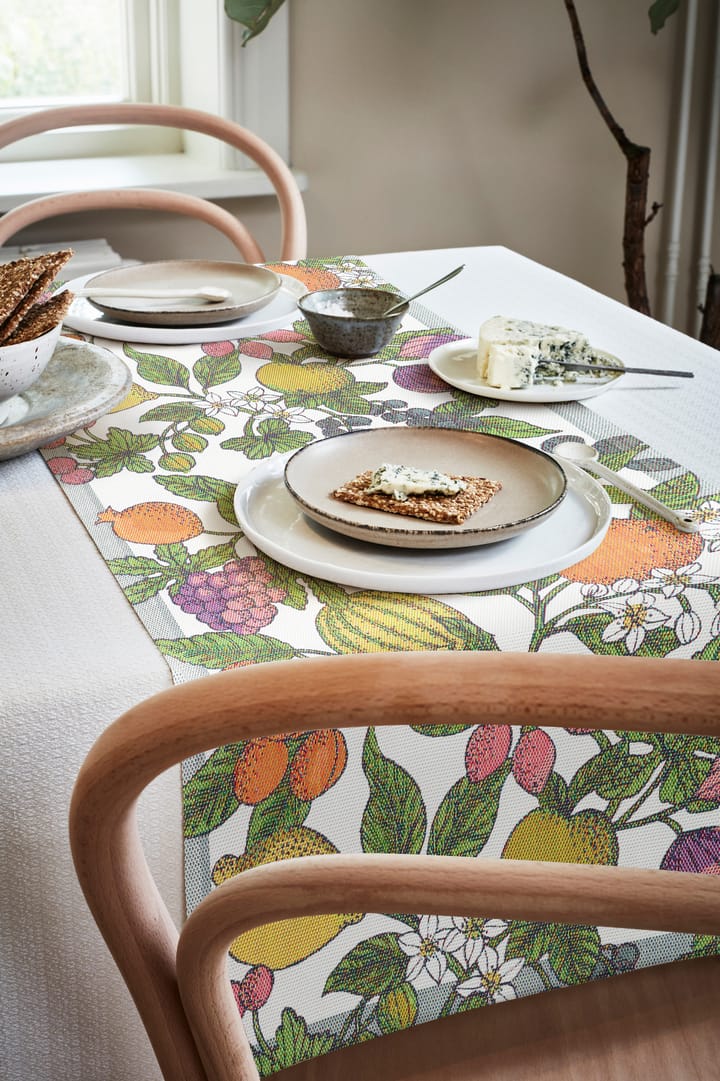 Runner Sommarfrukt , 35x120 cm Ekelund Linneväveri