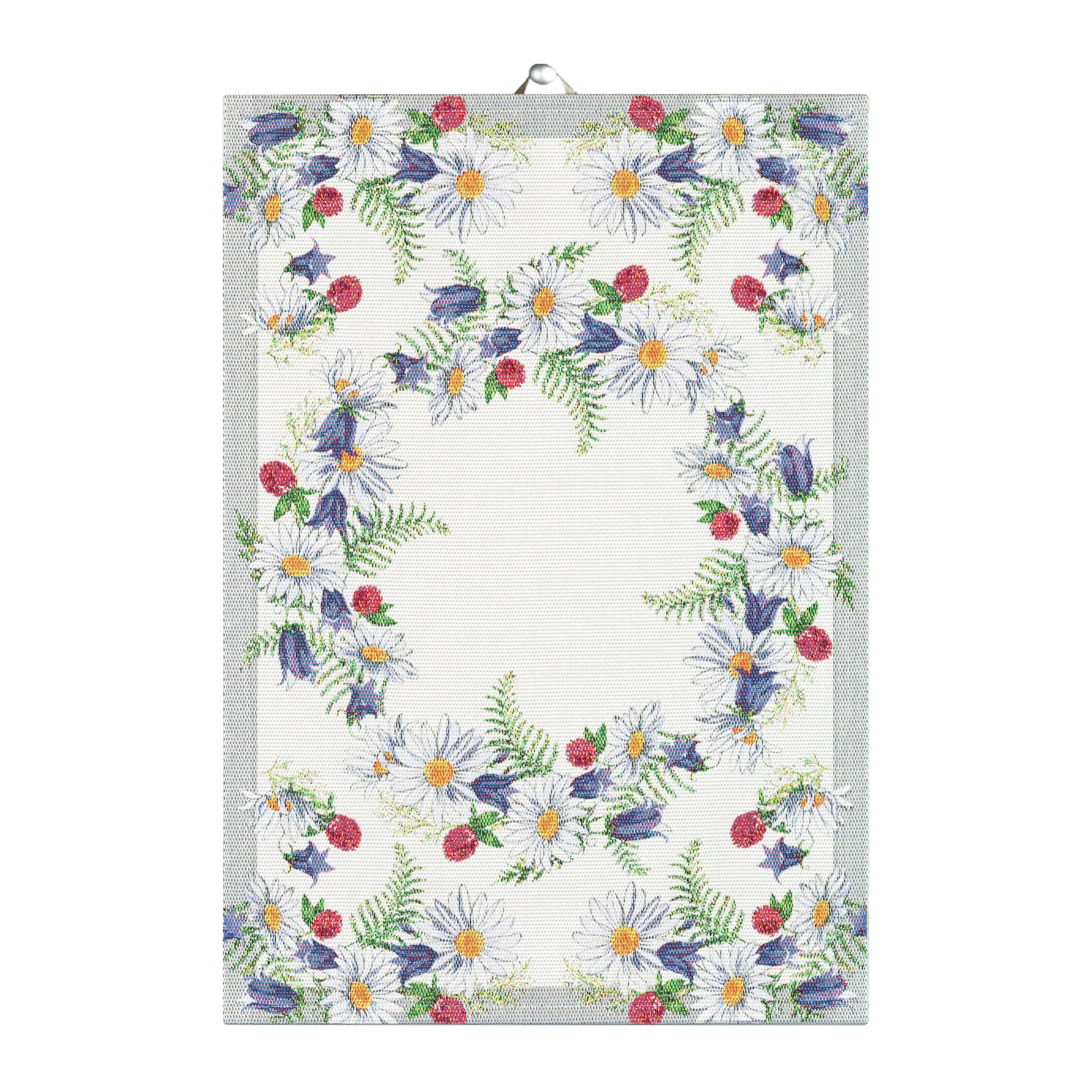 Strofinaccio da cucina Blomkrans 35x50 cm, multicolore Ekelund Linneväveri