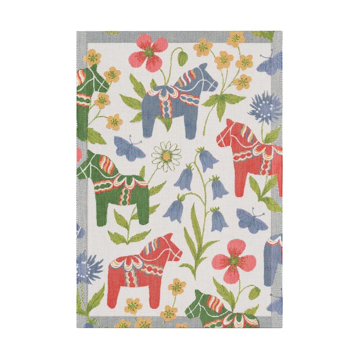 Strofinaccio da cucina Blomsterhäst 35x50 cm - Multi - Ekelund Linneväveri