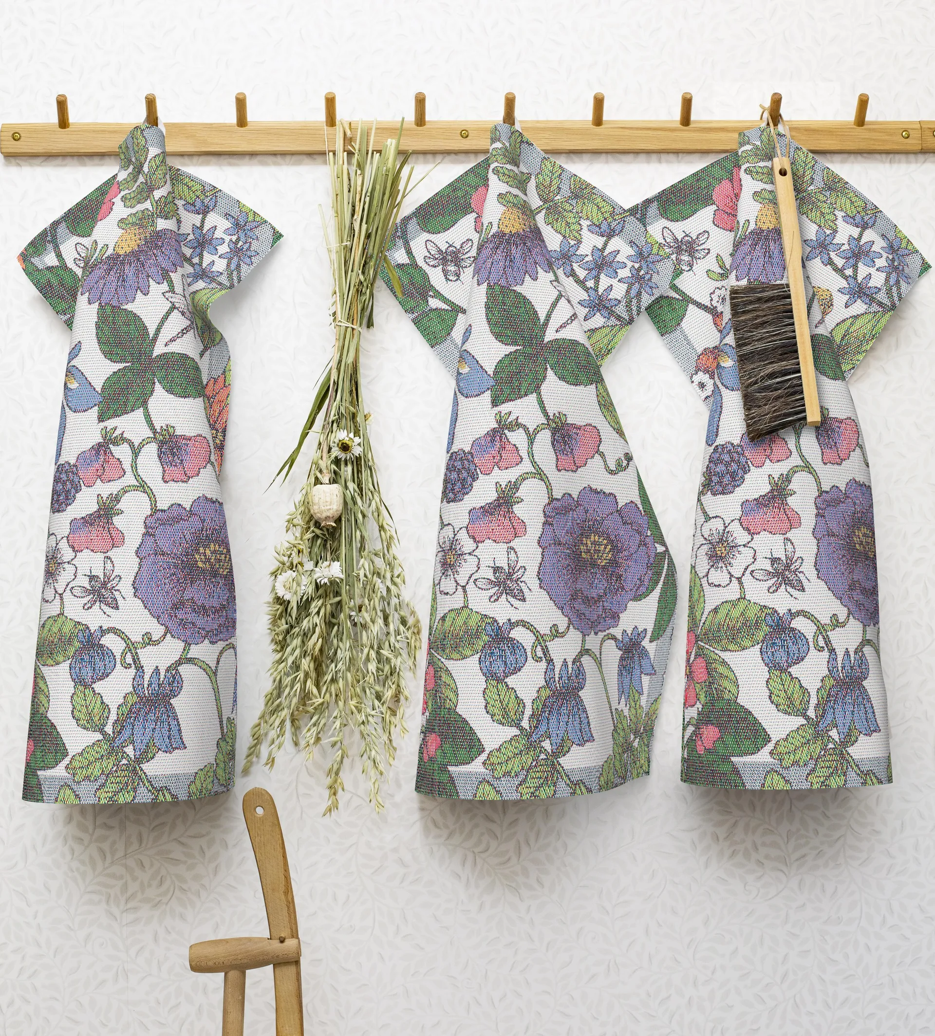 Strofinaccio da cucina Flora, 35x50 cm Ekelund Linneväveri