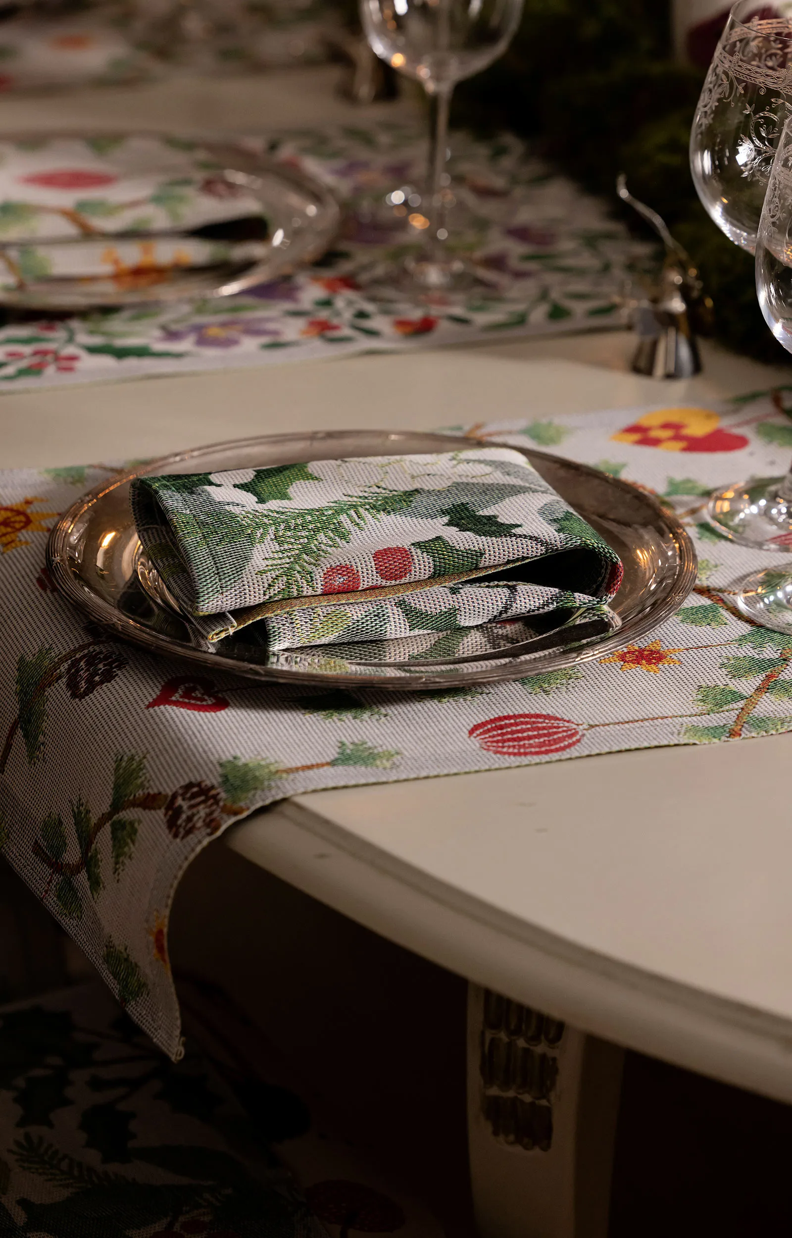 Strofinaccio da cucina Julnatt 35x50 cm, Nero Ekelund Linneväveri