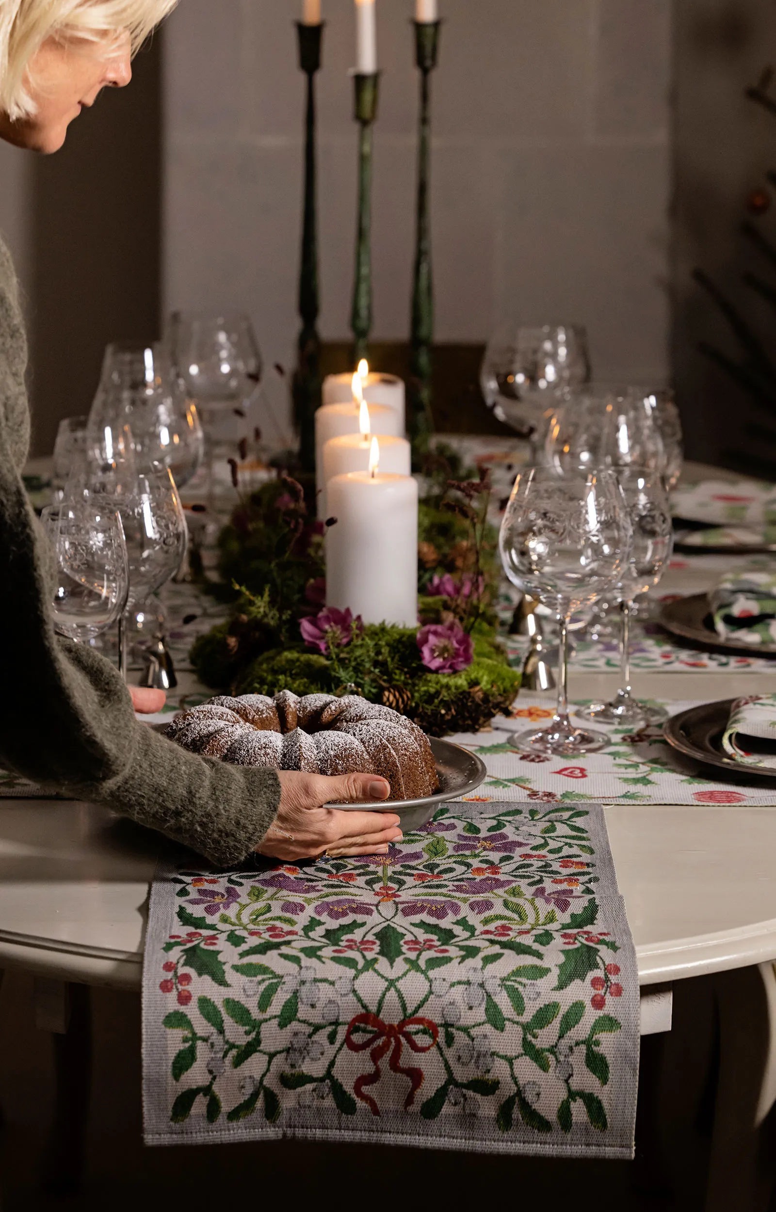 Strofinaccio da cucina Mistelkvist 35x50 cm, Multi Ekelund Linneväveri