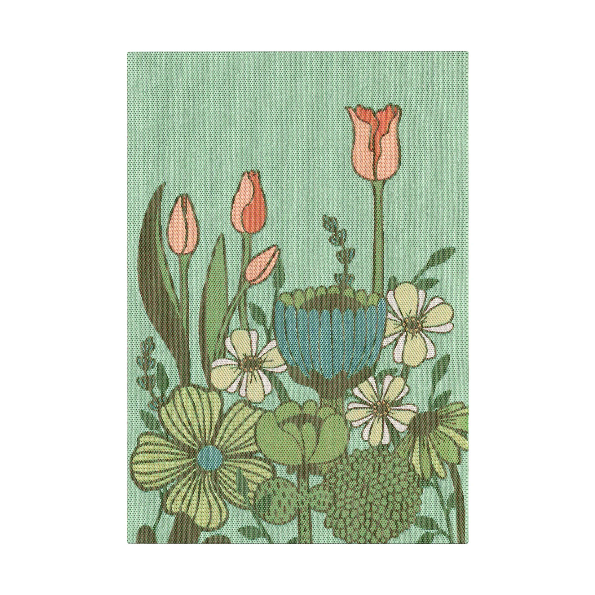 Strofinaccio da cucina Soft Green 35x50 cm, Verde Ekelund Linneväveri