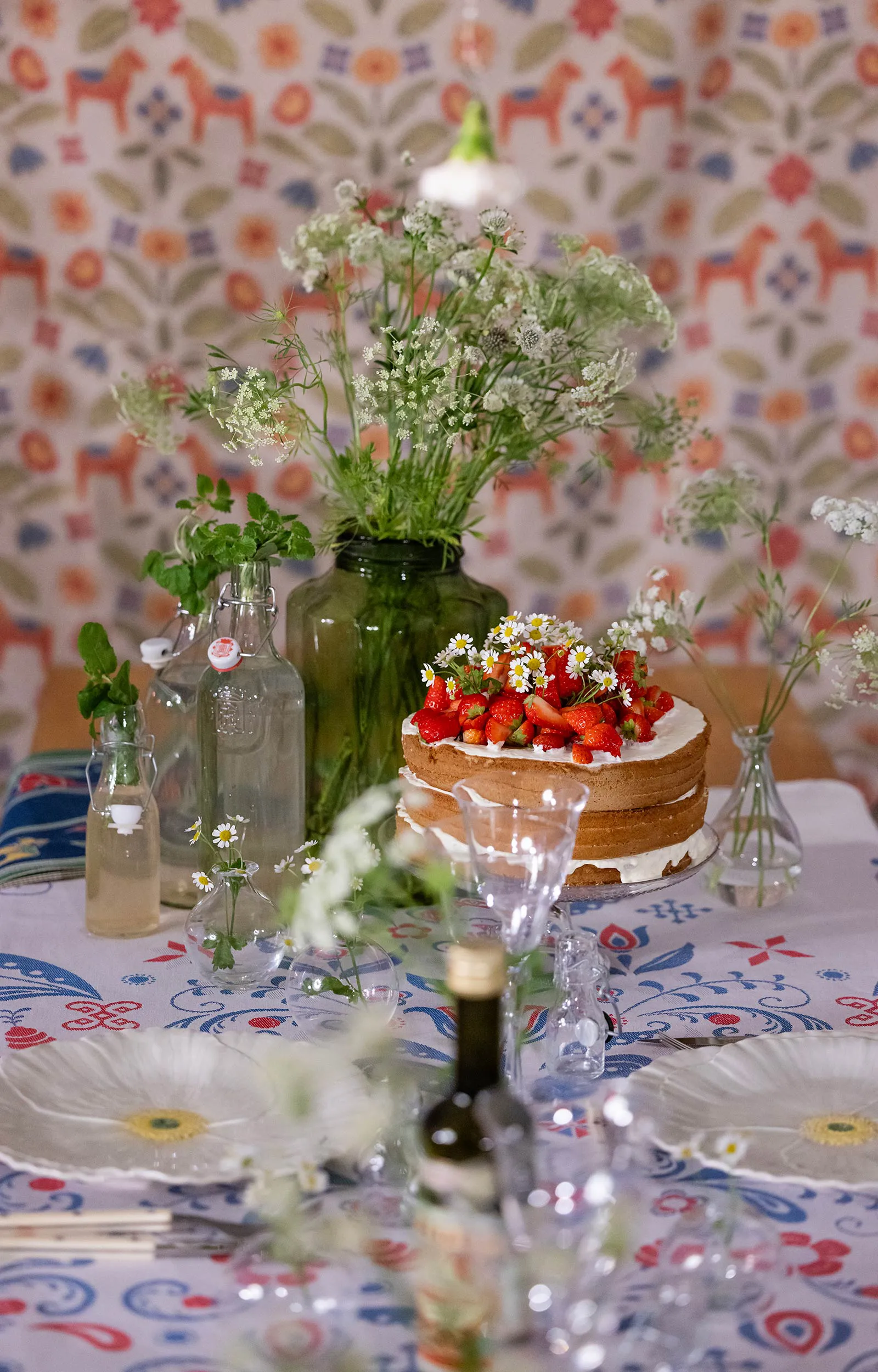 Strofinaccio da cucina Torplyckan 35x50 cm, Multi Ekelund Linneväveri