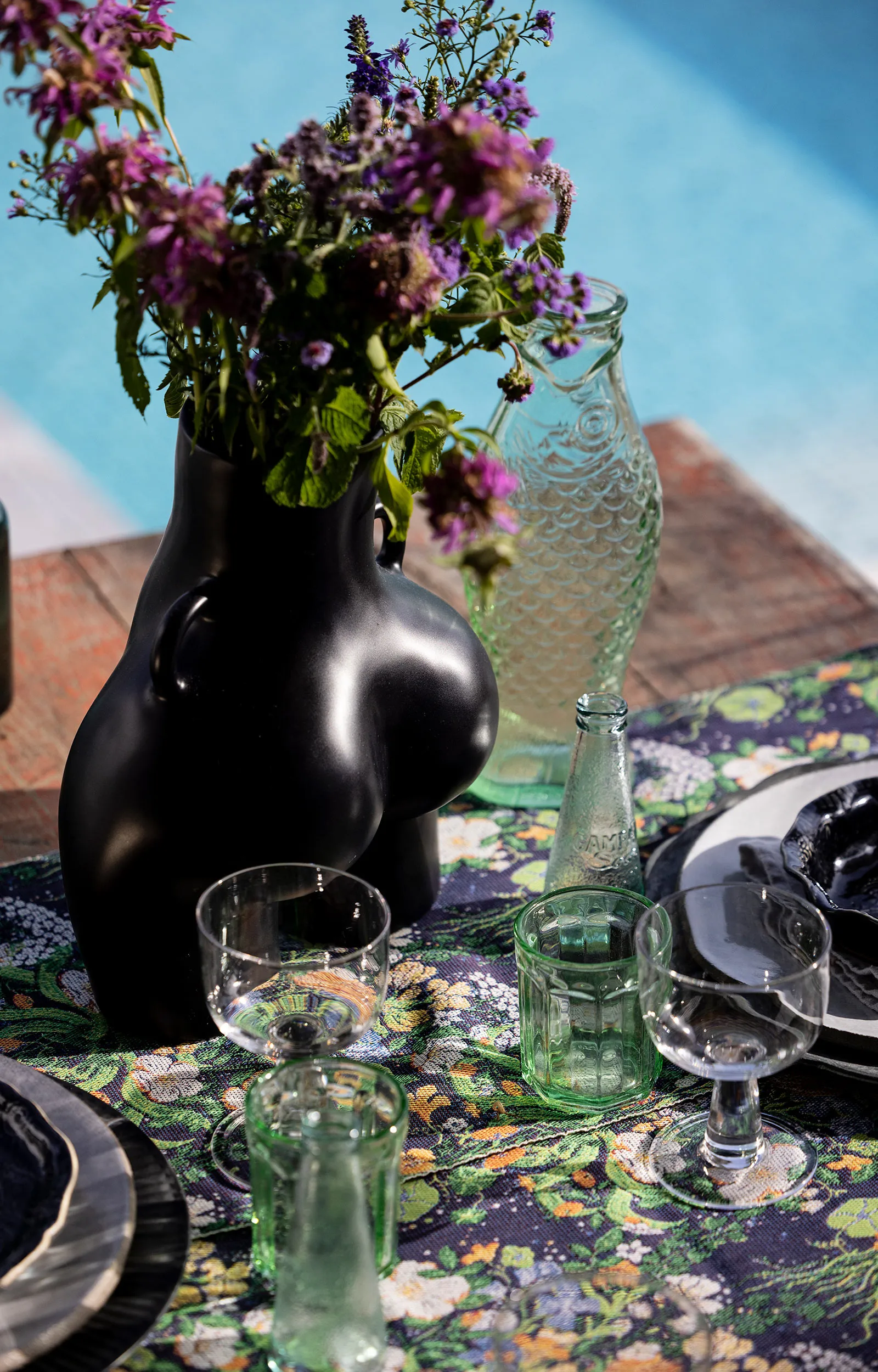 Strofinaccio da cucina Vägrenen 35x50 cm, Multi Ekelund Linneväveri