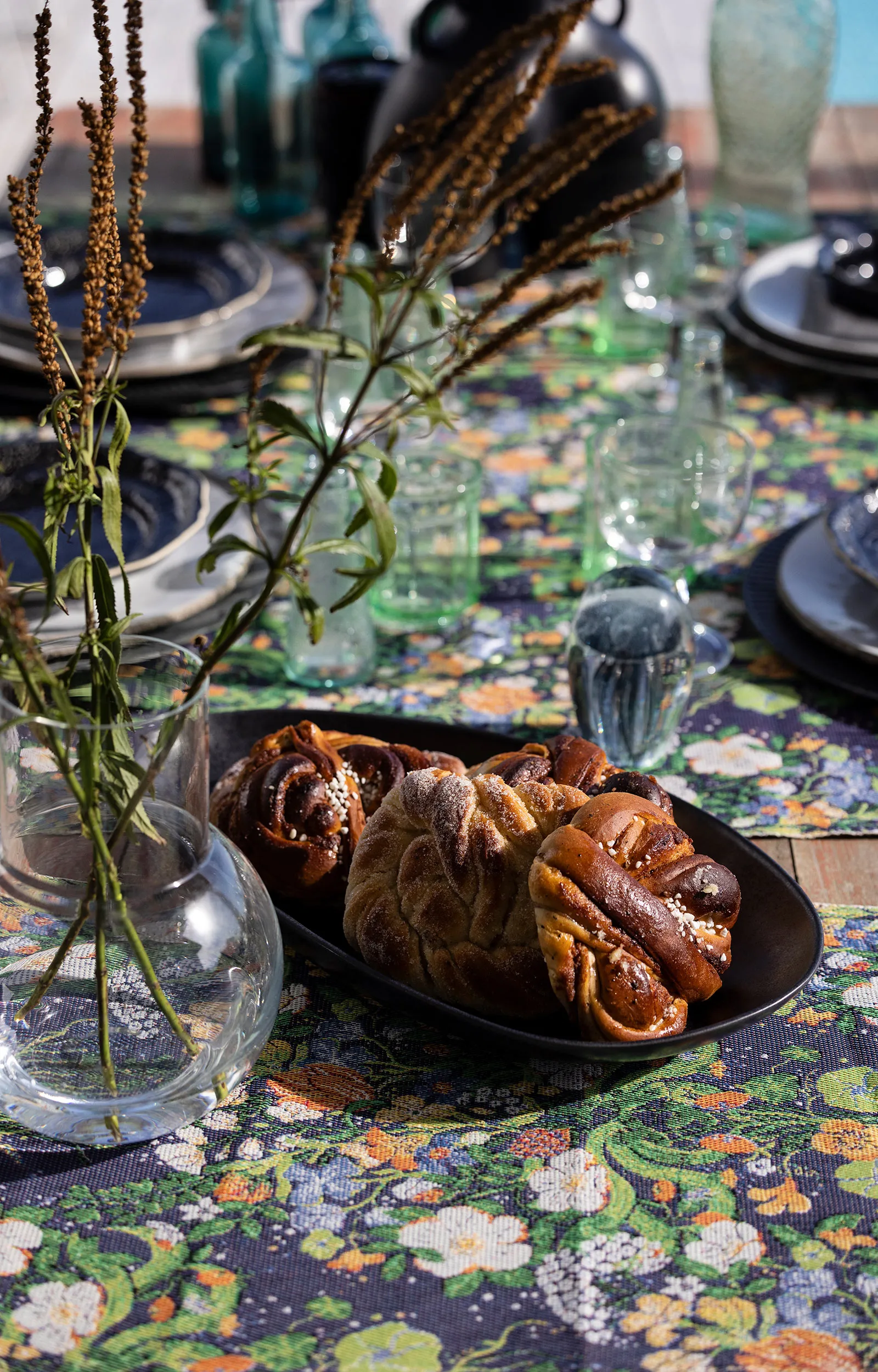 Strofinaccio da cucina Vägrenen 35x50 cm, Multi Ekelund Linneväveri