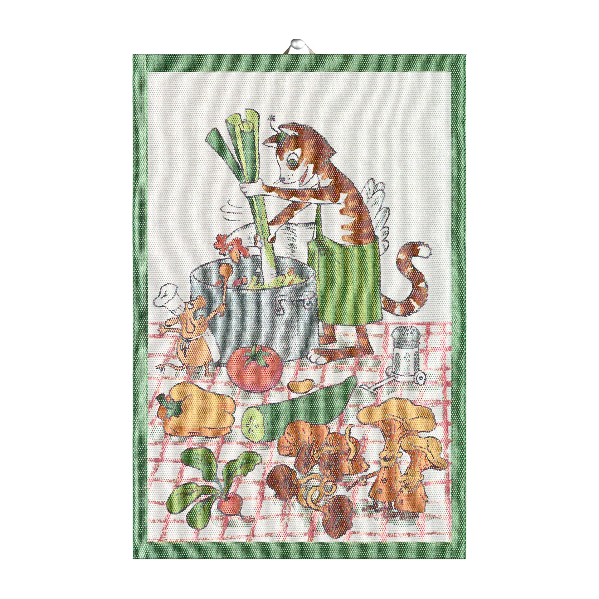 Strofinaccio Pettson & Findus, Cucina Ekelund Linneväveri