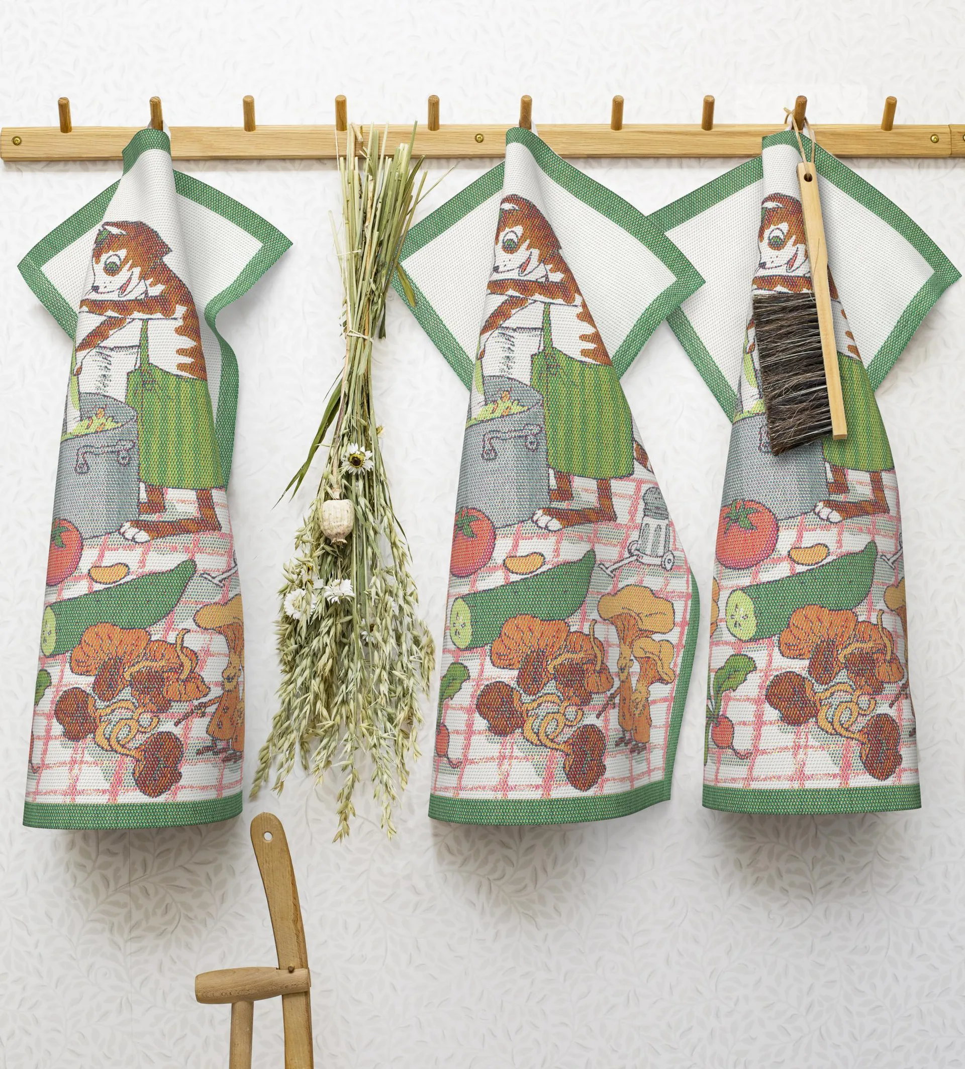 Strofinaccio Pettson & Findus, Cucina Ekelund Linneväveri