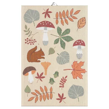 Strofinaccio Svamplöv 40x60 cm - multicolore - Ekelund Linneväveri