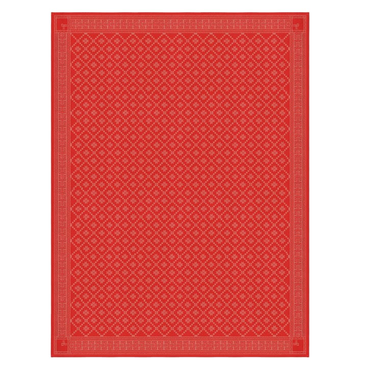 Tovaglia Åttebladrose - 150x310 cm - Ekelund Linneväveri