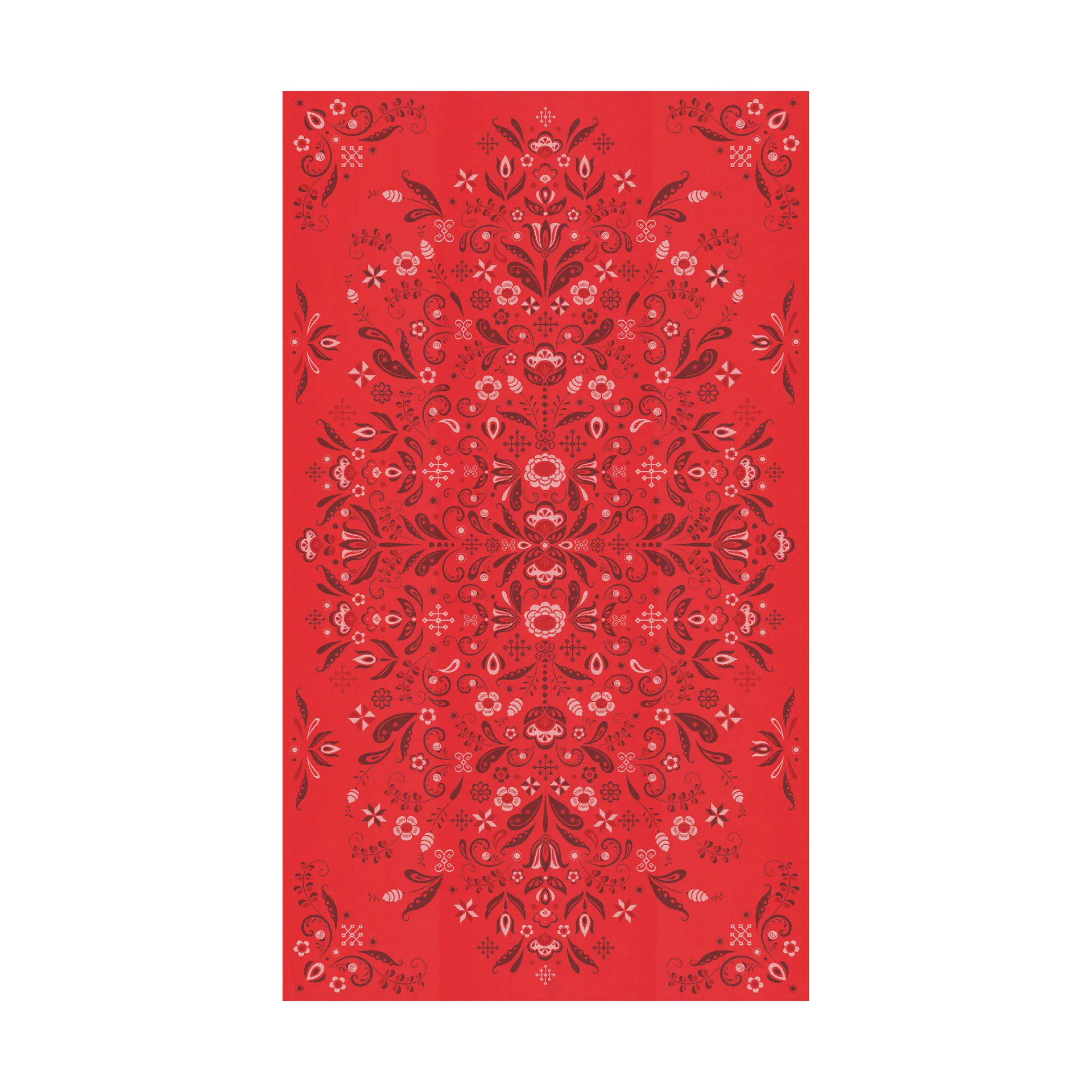 Tovaglia Torplyckan 145x250 cm, Rosso Ekelund Linneväveri