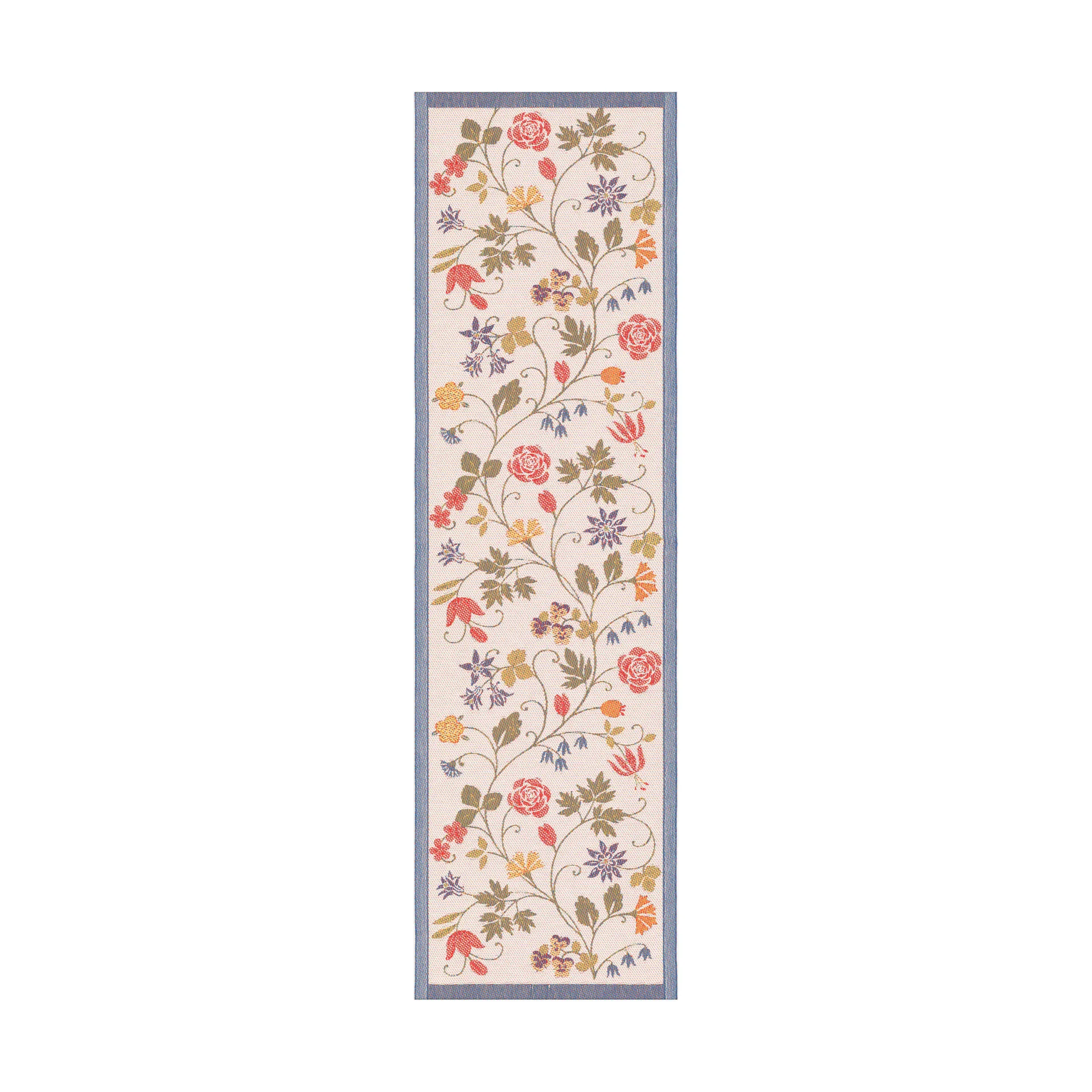 Tovaglietta da tavolo Flower 35x120 cm, Multi Ekelund Linneväveri