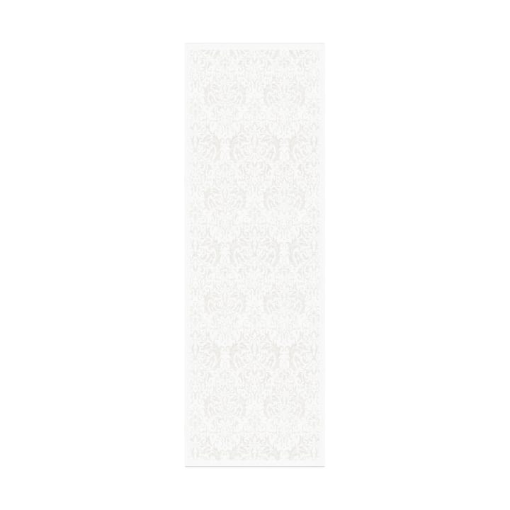 Tovaglietta da tavolo Medaljong 50x150 cm - Bianco - Ekelund Linneväveri